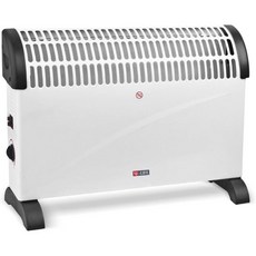 X4 LIFE 컨벡터 라디에이터 화장실 원룸 3단계 열 제어 750W 1250W 및 2000W 전기 표시등으로 과열 방지 25m² 예열 휴대용 손잡이가 있는 보조 히터를 갖춘