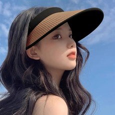 보니뜨 썬캡 여름 모자 밀짚 자외선 완벽 차단