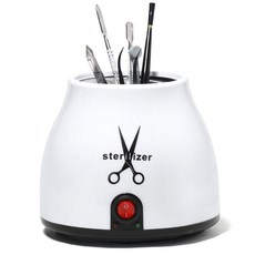 금속 도구 살균기 냄비 네일 소독제 항아리 핀셋 빠른 100W 고온 청소, 01 EU Plug