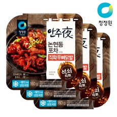 청정원 안주야 직화무뼈닭발 (냉동), 160g, 3개