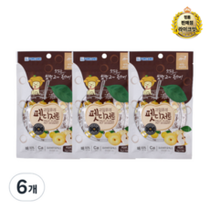 포켄스 과일퓨레 펫디저트 15g x 7p, 6개, 105g, 배