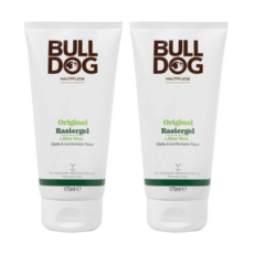 불독스킨케어 오리지널 쉐이브 젤 175ml 2팩 Bulldog Original Shave Gel