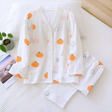 임산부 잠옷 임부잠옷 수유잠옷 임산부잠옷 수유복 홈웨어 2022 봄과 여름 면 거즈