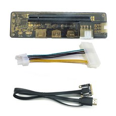 PCI-E EXP GDC 외장 노트 북 비디오 카드 독 그래픽 도킹 스테이션 미니 NGFF 익스프레스 인터페이스, Mini PCI-E_2, 02 Black