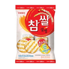 크라운 참쌀설병, 128g, 20개
