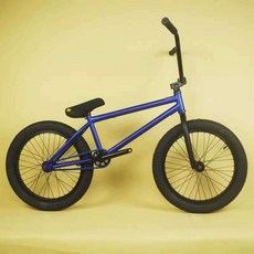 BMX자전거 입문용 초보 묘기용 익스트림 비엠엑스 묘기, 블랙퍼플-리어브레이크, cm