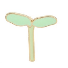 콩나물브로치