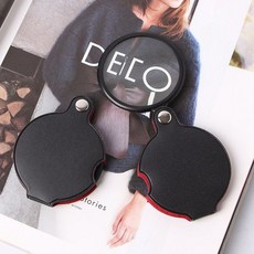 T1_가벼워서 휴대하기좋은 접이식 돋보기5p_L/N:44+44A647 ; 돋보기 확대경 돋보기종류 휴대용돋보기 독서용돋보기 TN1A14