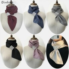 [블루피오레] 큐빅 무지 고리 스카프 AF3906