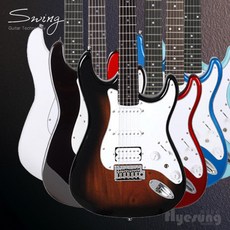 스윙 일렉기타 S-2 SE / 로즈우드지판 입문용 연습용 바로 연주가 가능한 구성품
