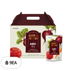파이토컬 유산균으로 12시간 발효 ABC주스, 9개, 2L