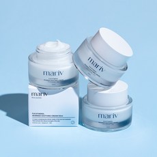 마리브 후코테놀 해초크림 x3개 진정 수분 크림 마리스 mariv