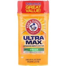 Arm n Hammer 암앤해머 프레시 맨즈 데오도란트 UltraMax 73g 총8개, 1개