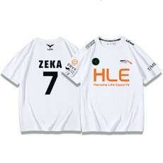 HLE 한화생명 반팔 티셔츠 유니폼 롤 LOL 반팔티 LCK