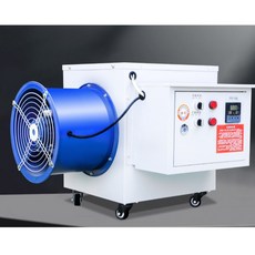 대형열풍기 산업용 히터 농업용 공업용 비닐하우스 대용량 열풍기, 15kW/380V+ 누출 방지