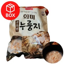 화미 구수한 누룽지 3kg 1박스(4개입), 4개