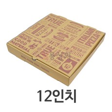 [ILYONG] 피자박스 HC 12인치 305x305x45mm 100매 합지, 1개, 단품