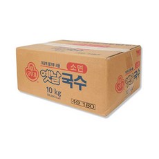 오뚜기 소면 10kg, 1박스