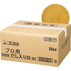 1+1 마루코메 프로용 육수가 들어간 흰색 20kg, 2개