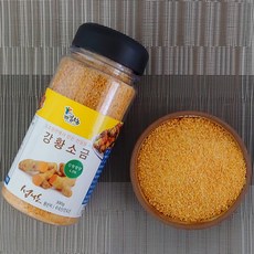 국내산 섬식초농장 강황소금 신안소금 천연 소금 커큐민 미네랄 300g