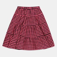 셀덴체크스커트