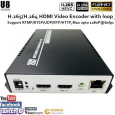 [해외] H.265H.264 HDMI VIDEO ENCODER 와 LOOP OUT 한 LIVE 방송 SUPPORT RTMP RTSP ONVIF 워크 와 WOWZA XTREAM, 상세내용표시