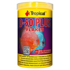 트로피칼 본사-D50 플러스 tin 1000ml 200g 색상강화 산란촉진, 1개, 1L