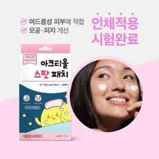 아크티올 하이드로겔 나이트케어 트러블 모공케어 뾰루지 여드름 쿨링 스팟패치, L10.아크티올 스팟패치 (5세트 20%할인), 1개