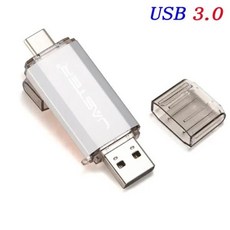 JASTER OTG 타입-C 펜 드라이브 64GB USB 3.0 플래시 고속 메모리 스틱 전화/노트북 비즈니스 선물 디스크, 64GB_White, [01] White, 06 White_05 64GB, 1개