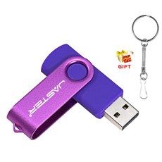 회전식 플래시 드라이브 미니 메탈 메모리 스틱 레드 선물 펜, A.4GB, 8.보라색