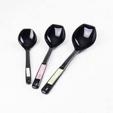 PA 요리스푼 볶음스푼(블랙), 블랙／중(4761018), 1개