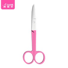 구부러진코털가위