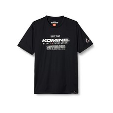 코미네 (KOMINE) 오토바이 용 코미네 T 셔츠 Black L JK-400, Black Komine