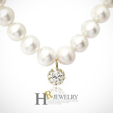 명품진주목걸이