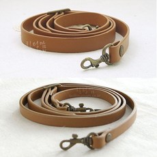 퀼팅맘 크로스 가죽 가방끈 120cm, [앤틱][탠브라운] 10mm(2078)