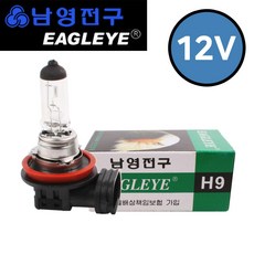 남영전구.이글아이 .H9 12V65W.전조등.상향등.자동차전구.라이트전구, H9 12V65W, 1개