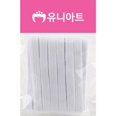 유니아트 유니아트 1000 6골밴드, 흰색, 1개