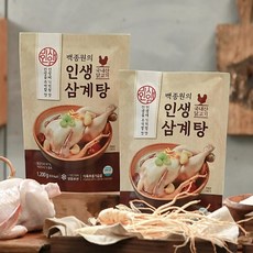 [인생 삼계탕] 백종원의 인생삼계탕 1.2kg 8팩, 없음, 8개