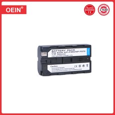 NP-F550 충전식 리튬 이온 배터리 소니 Hi-8 용 NP 2600mAh 4 개, 07 1 Battery, 1개