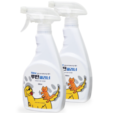 [루틴클리너 공식] 강아지 고양이 대소변 냄새 암모니아 제거제, 2개, 500ml