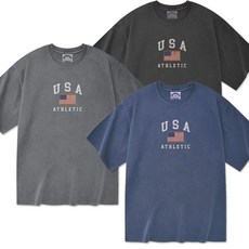 [D&D] 4XL USA 피그먼트 오버핏 반팔티 SIZE(100~120) 고퀄리티 프리미엄 코마사 원단 빅사이즈 오버사이즈 박스티 남녀공용 반팔티