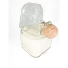 수제 블루 아가베 멜론 향 16 Fl Oz 대두 캔들 변경 컷 데킬라 병 위드 탑, 1개