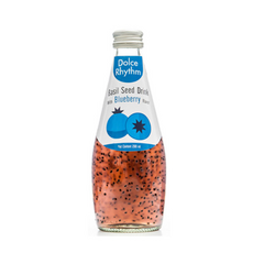 돌체리듬 바질씨드 드링크 블루베리향, 290ml, 5개