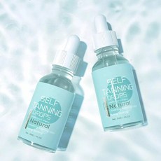 태닝오일 내추럴 셀프 태닝 오일 데일리 스킨 케어 바디 자외선 손상 없음 30ML, 1개