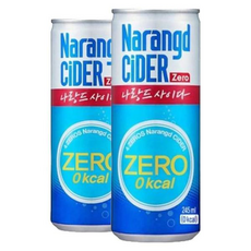 동아오츠카 나랑드사이다 제로 245ml x 30캔, 30개