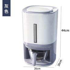 락앤락 미소담은 진공 10kg 20kg 벌레 안생기는쌀통 쌀보관통 쌀항아리 계량 쌀 통, 회색 24kg 실리콘 씰 방습 및 방충