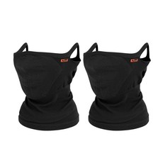 타이트엔드 M6 사계절 마스크 목커버 롱타입, 블랙, 2개 블랙, 2개