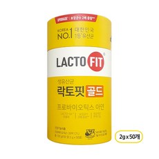 종근당건강 락토핏 골드 아연, 2g, 50개