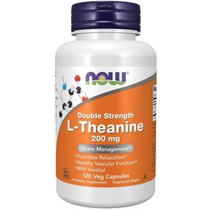 나우푸드 L 테아닌 200mg 캡슐 120정, 1개