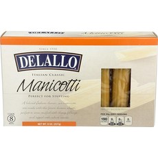 DELALLO Manicotti 226.8g(8oz), 1개, 227g